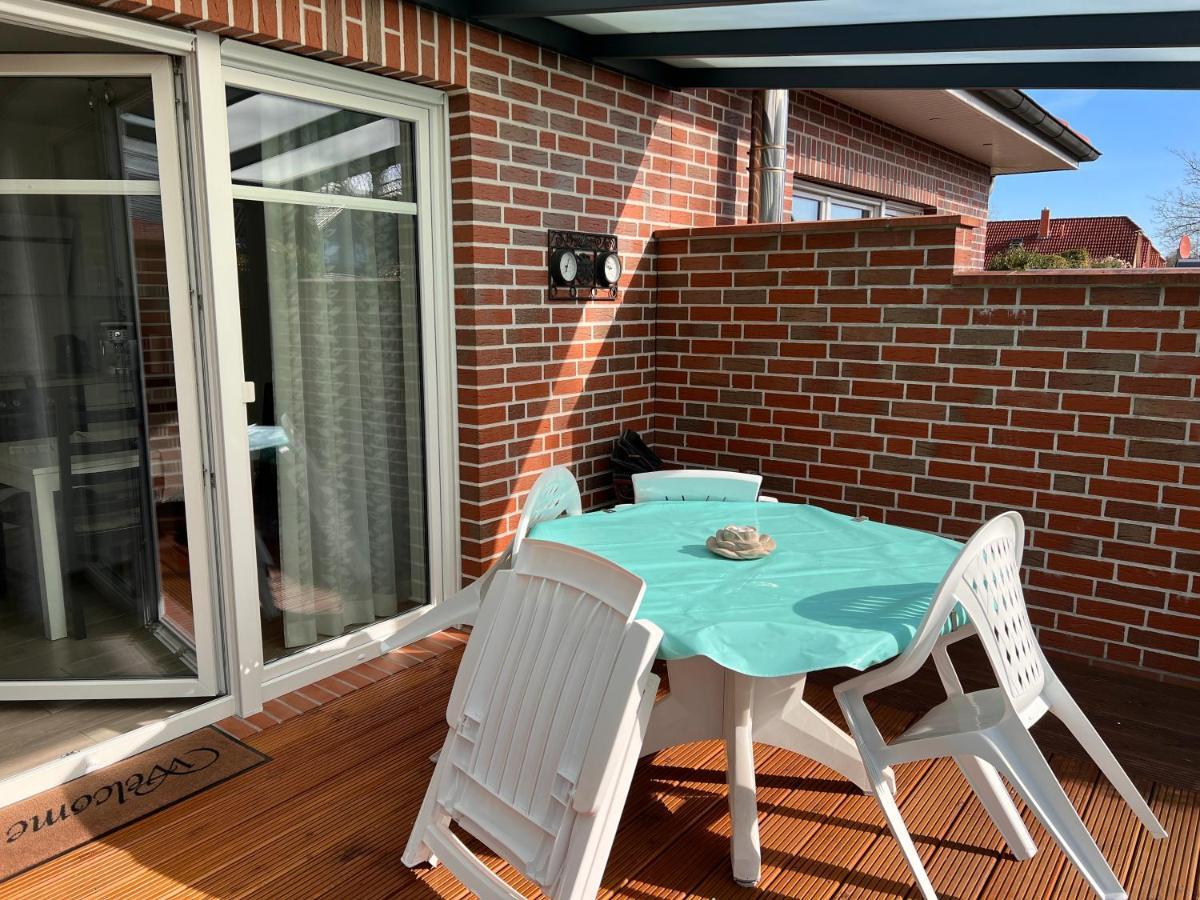 Ostfrieslands Perle Ferienwohnung an der Nordseeküste, Sauna, Terrasse, Garten, ruhige Lage, WLAN Norden Exterior foto