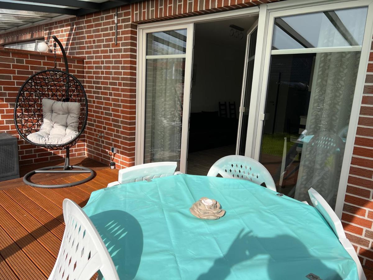 Ostfrieslands Perle Ferienwohnung an der Nordseeküste, Sauna, Terrasse, Garten, ruhige Lage, WLAN Norden Exterior foto